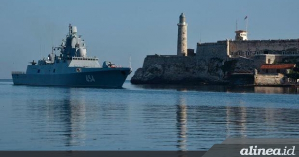 4 kapal perang Rusia akan datang ke Kuba, ada&nbsp;apa?